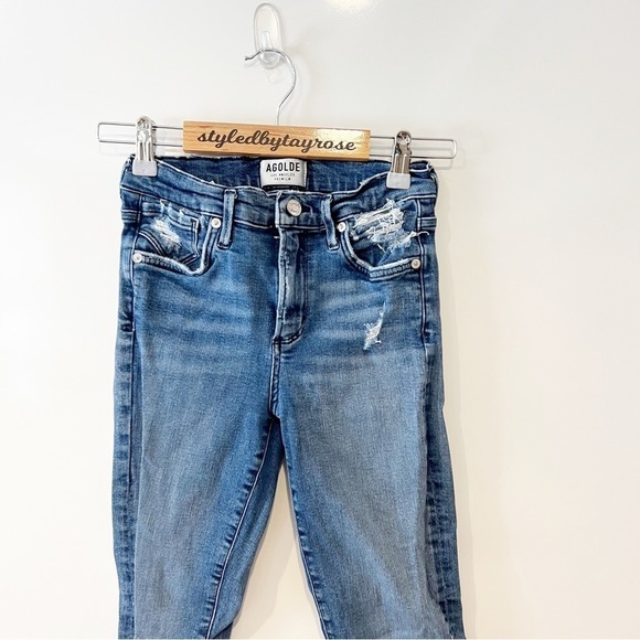 AGOLDE Sophie Hi Rise Crop Jean - Picture 5 of 13